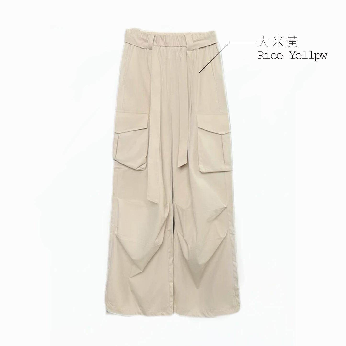 WB01 美式复古工装褲卡奇色