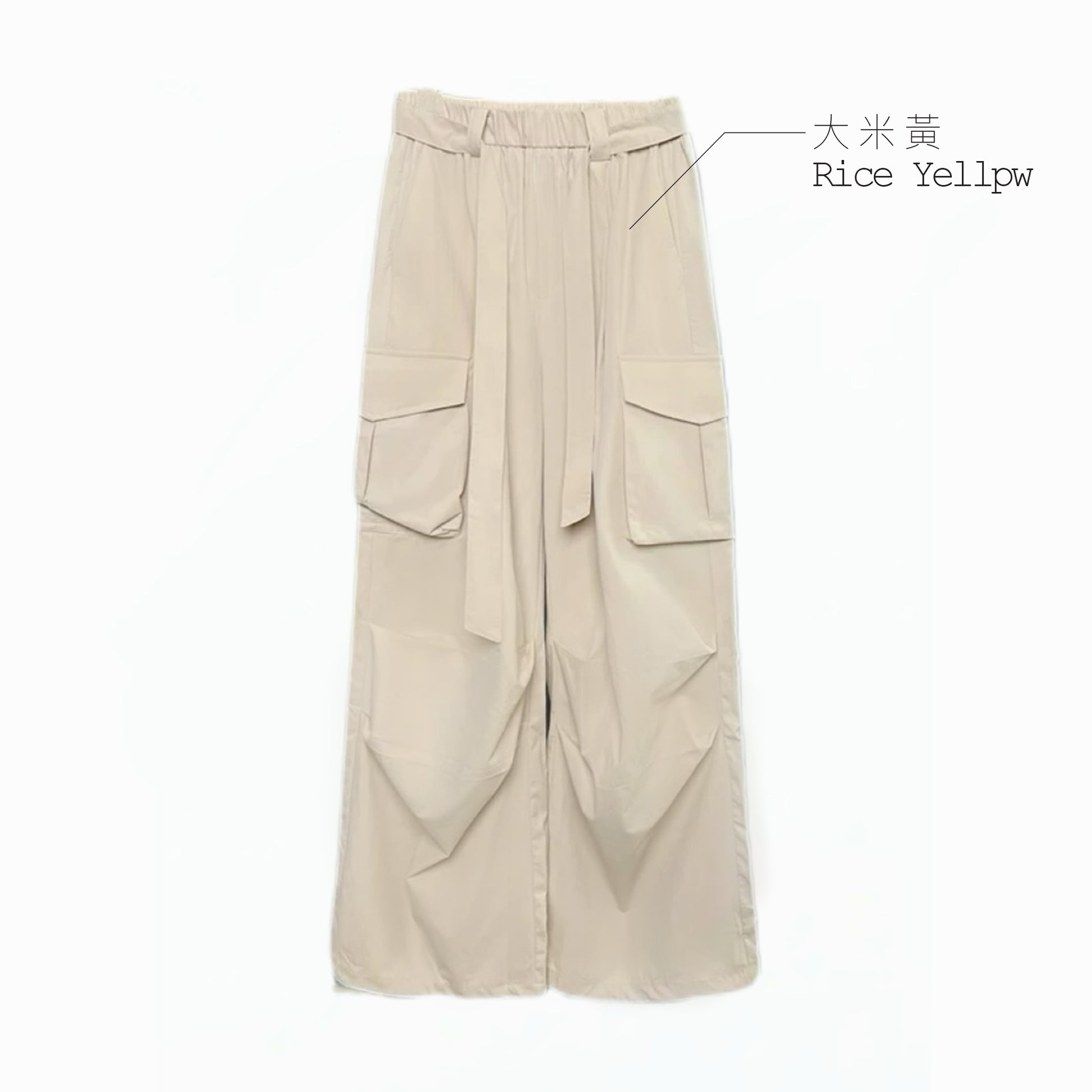 WB01 美式复古工装褲卡奇色